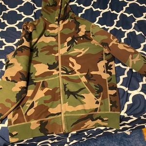 polo pony camo hoodie